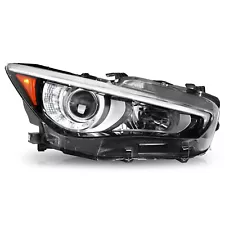 For 2014-2022 Infiniti Q50 LED DRL Right Passenger w/o AFS Headlight Headlamp