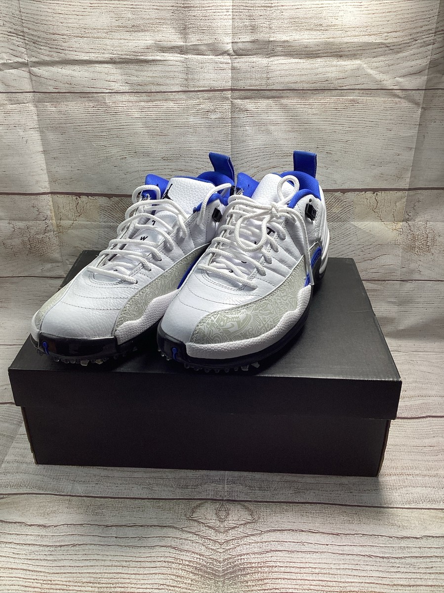 DM9015-105] Mens Air Jordan RETRO 12 LOW GOLF NRG P22 'LASER GAME