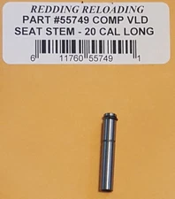 55749 REDDING VLD COMPETITION SEATING DIE STEM - 20 CAL LONG - NEW - FREE SHIP