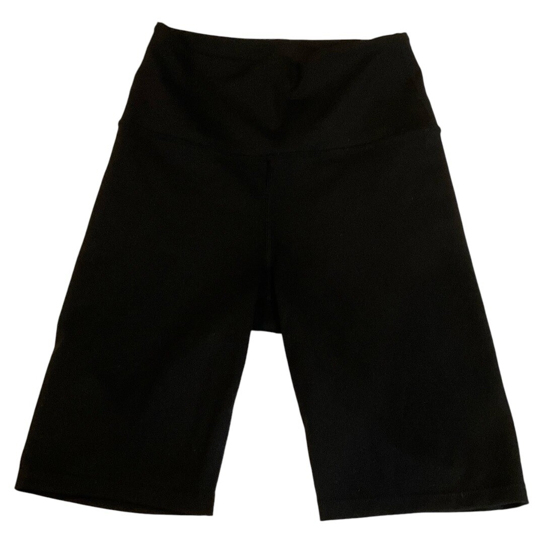 Carbon 38 Black Biker Shorts Size Small Polyester Stretchy Women's