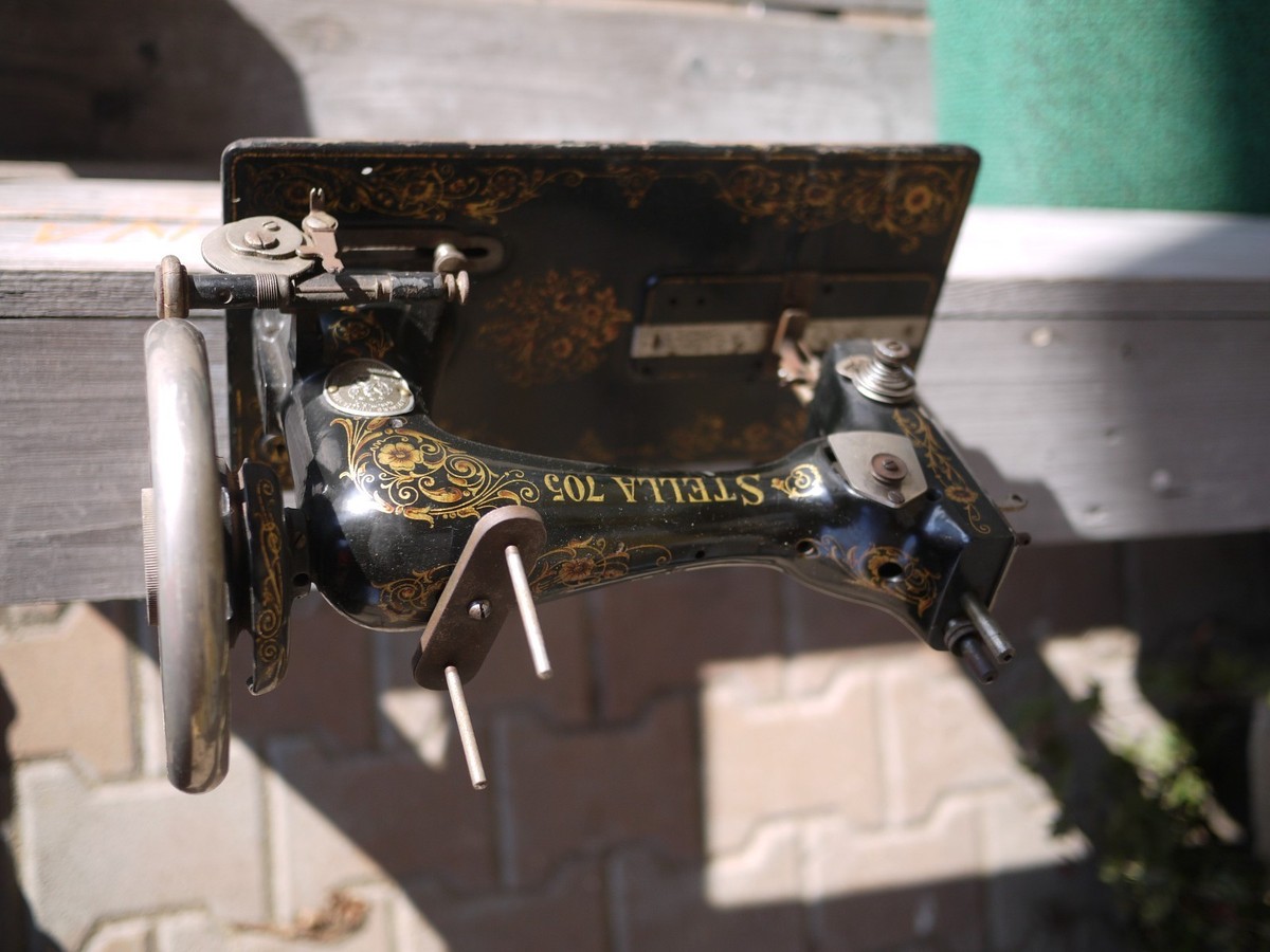 Rare Vintage Antique Sewing Machine Stella 705 | eBay