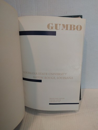 Louisiana State University LSU Gumbo 1983 Yearbook College Memories Friends - Picture 7 of 11