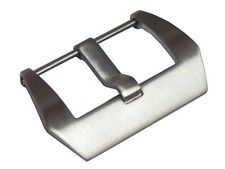 20mm Panatime Brushed Pre-v Watch Buckle - Screw-in Attachment For Panerai