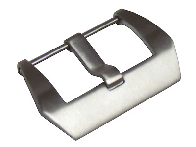 20mm Panatime Brushed Pre-v Watch Buckle - Screw-in Attachment For Panerai