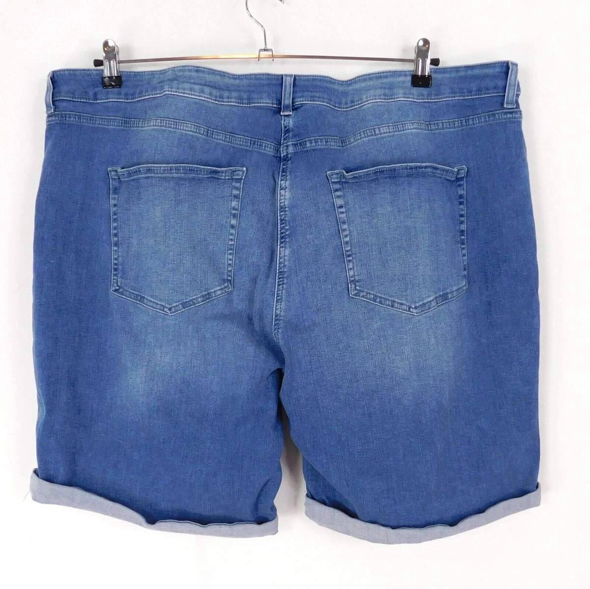 Size 24 denim best sale shorts