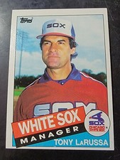 1985 Topps Baseball #466 Tony LaRussa 