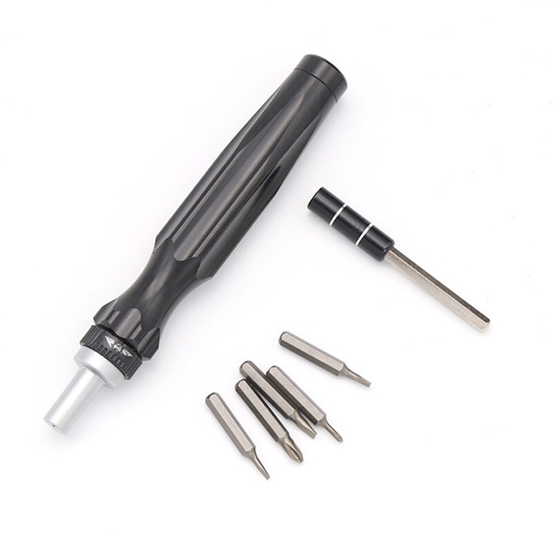 7pcs Screwdriver Set 5 Kinds Bits Replaceable Multipurpose Cross Straight Head