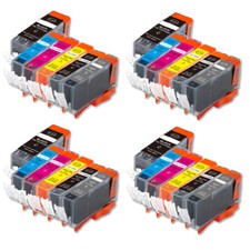 24 PK Ink Cartridges Combo  LED chip for 225 226 Pixma MG6220 MG6120 MG8120