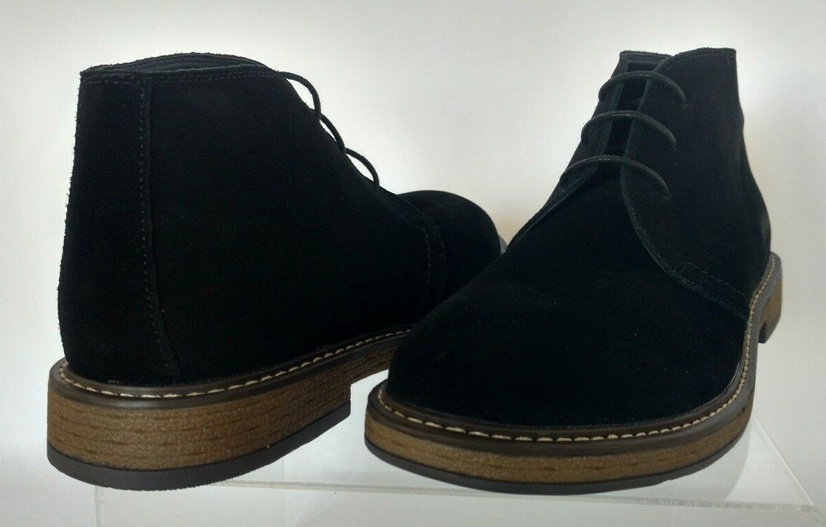 Joseph Abboud TRAVIS, Mens, Black Suede, Lace-Up Chukka  display picture 1