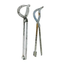 2 pcs Set Powerbuilt 648404 and Unbranded Brake Return Spring Pliers