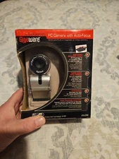 NOS RADIOSHACK 25-298 Gigaware 2.0 Megapixel PC Camera Auto Focus No Drive Disc