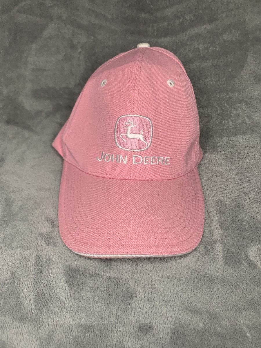 John Deere pink embroidered logo baseball cap NWT Ag Logo Pink Hat | Shop.Deere.com main image 3