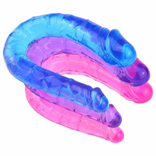 12 Inch Double Ended Dildo Dong Penetration Mini Realistic Anal Couple