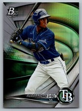 2022 Bowman Platinum #TOP-79 Alejandro Pie Top Prospects Tampa Bay Rays Free S&H