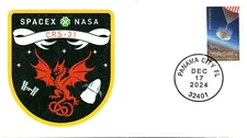 2024 SpaceX  CRS-31 Dragon Spacecraft Splashdown Panama City FL 17 Dec SpX Patch