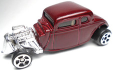 Maisto 1934 Ford Hot Rod Red 164 Diecast 2 34 Car With Chrome Engine Rims