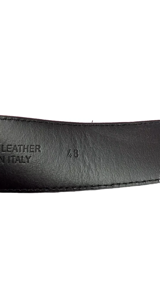 Moschino Milano Elegante Cinturón de Cuero con Logo Icónico Hebilla Mujer’s,Talla 48 Foto 4 de 4