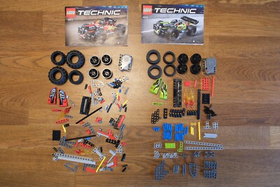 Lego Technic 42072 WHACK! und 42073 BASH! - VOLLSTAENDIG