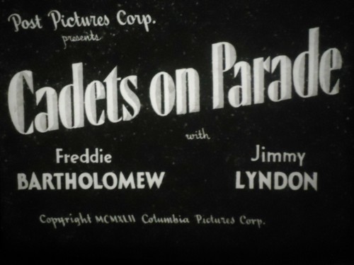 16mm Cadets on Parade Freddie Bartholonew Jimmy Lydon Minna Gombell Ray Hatton