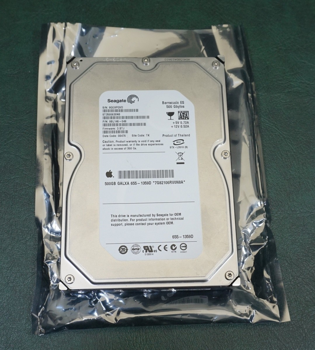 seagate-imsourcing Barracuda ES st3500630ns 500?GB 3.5インチ内蔵HDD???SATA???7200?rpm???16?MBバッファ???ホットプラグ対応???st3500630ns qqffhab Seagate Barracuda ES 500GB 7.2K SATA Hard Disk Drives