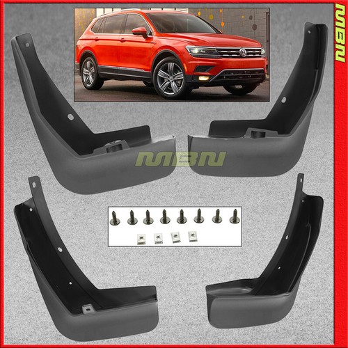 Splash Guards Front Rear 20182019 Volkswagen Tiguan Mud Flaps Pair eBay