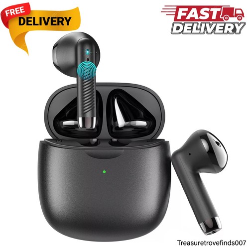 Wireless Earbuds Bluetooth 5.3 Kopfhörer Noise Cancelling 32H Wasserdicht USB C