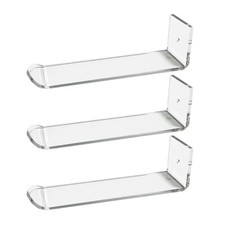 3PCS Wall Headband Stand Transparent Headbands Holder Organizer Hairband Rack