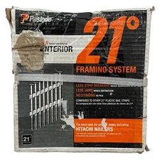 Paslode 21° Framing Nails 2000 Count 23/83" .113 Smooth Shank Plastic Interior