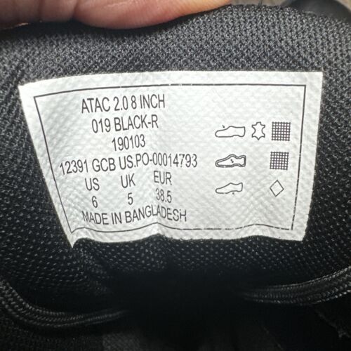 511 Tactical Strike Lightweight Tactical Combat Duty Boots Black Men's Size 6 - Picture 12 of 19