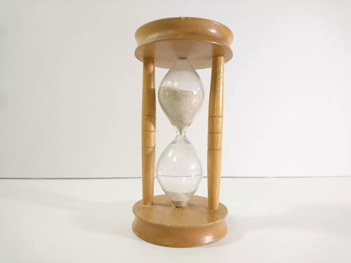 Glass best sale egg timer