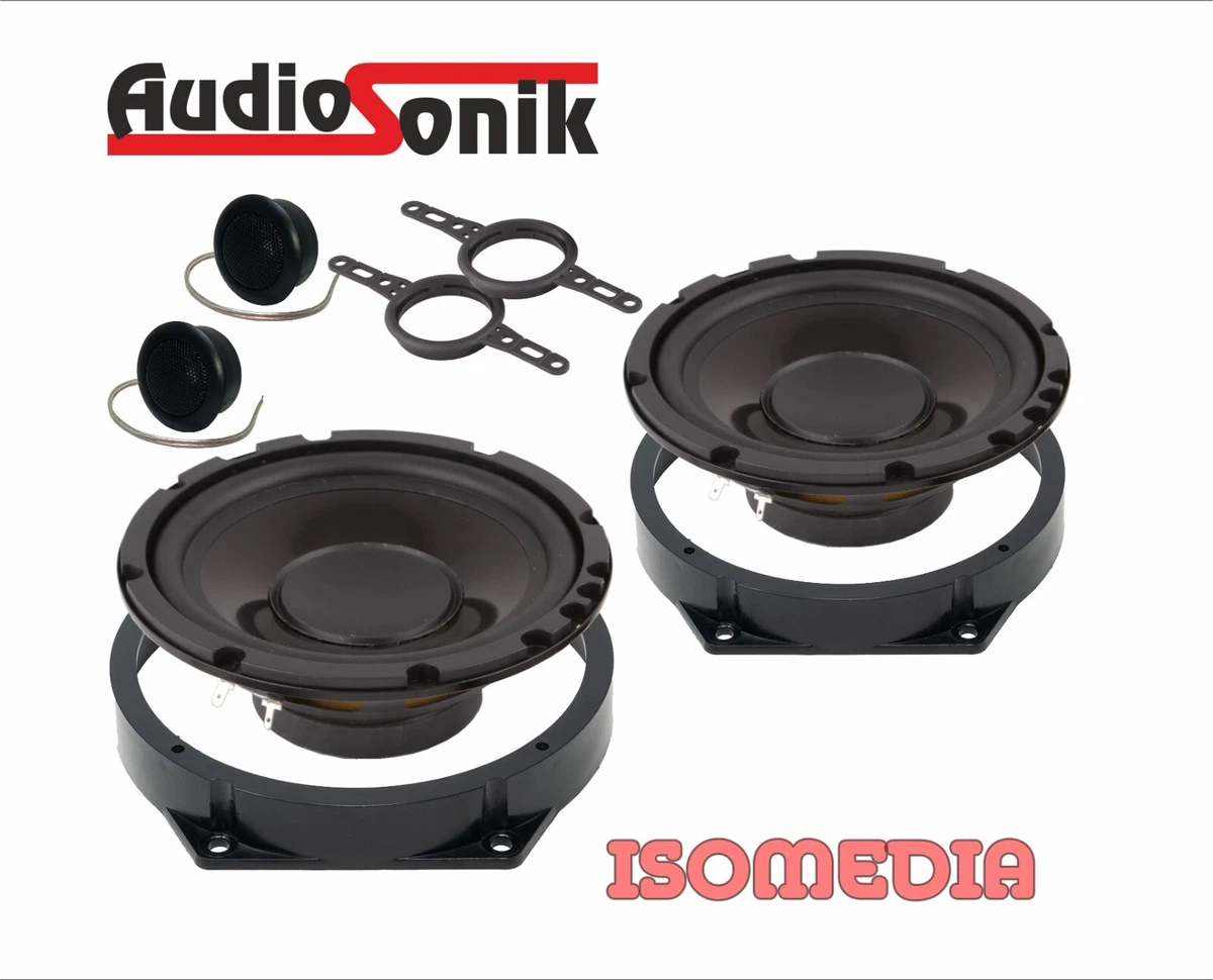 Altoparlanti Portiera Anteriore Per BMW Serie 5 F10 F11 2010-2017 - Tweeter Con Copertura, Set 2 Pezzi