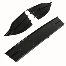 For Ford Escape 2013-2016 Black Panel Plastic Front Bumper Grille Grill Cover