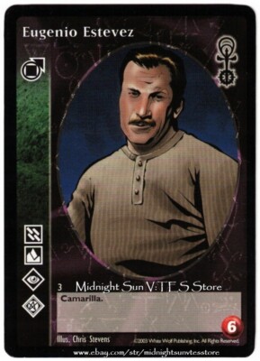 Eugenio Estevez Tremere Anarchs V:TES VTES Vampire CCG