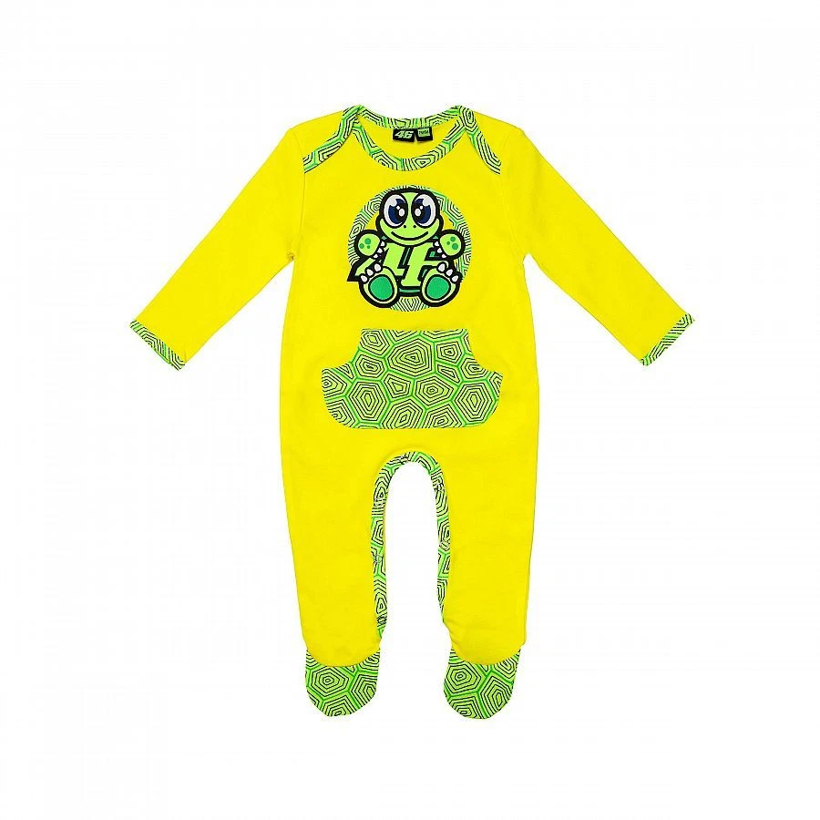 OFFICIAL MERCHANDISE VR46 Official Valentino Rossi Turtle Baby Overall Suit - VRKOA 263901