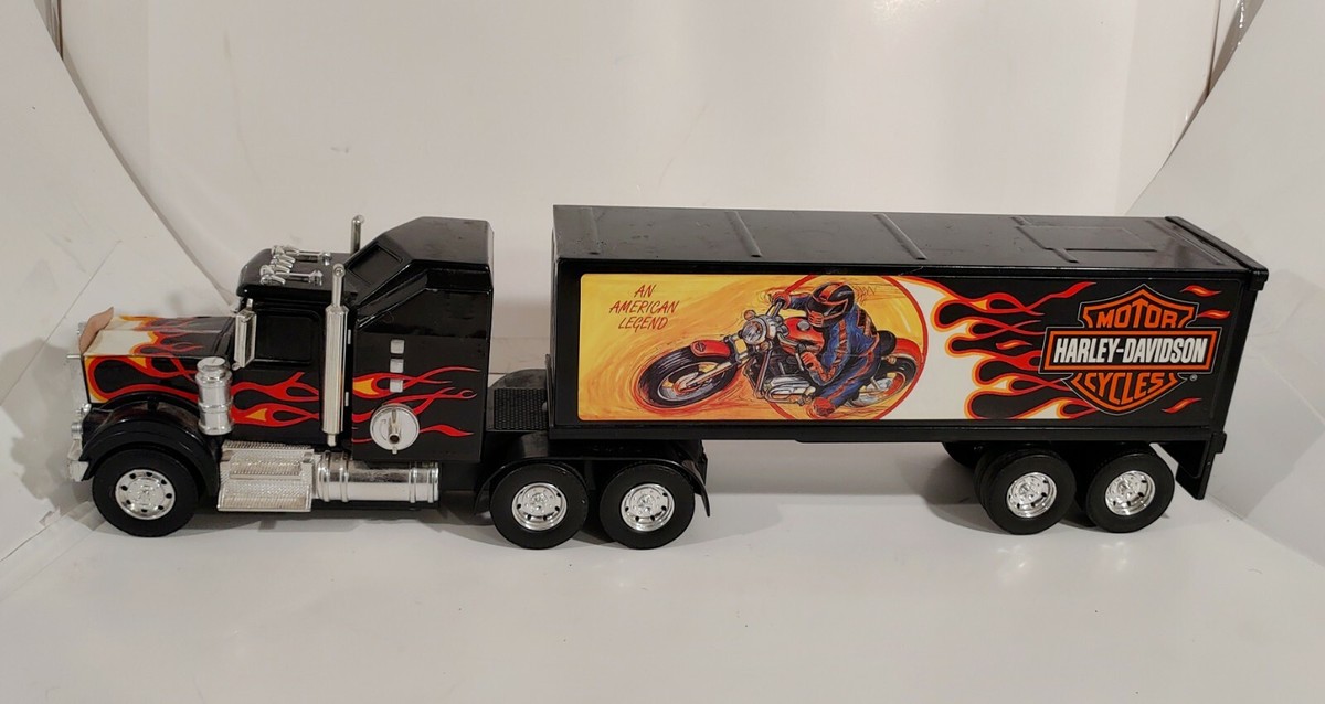 Motorcycle Trailer Harley Davidson Toy Semi Truck Harley Davidson