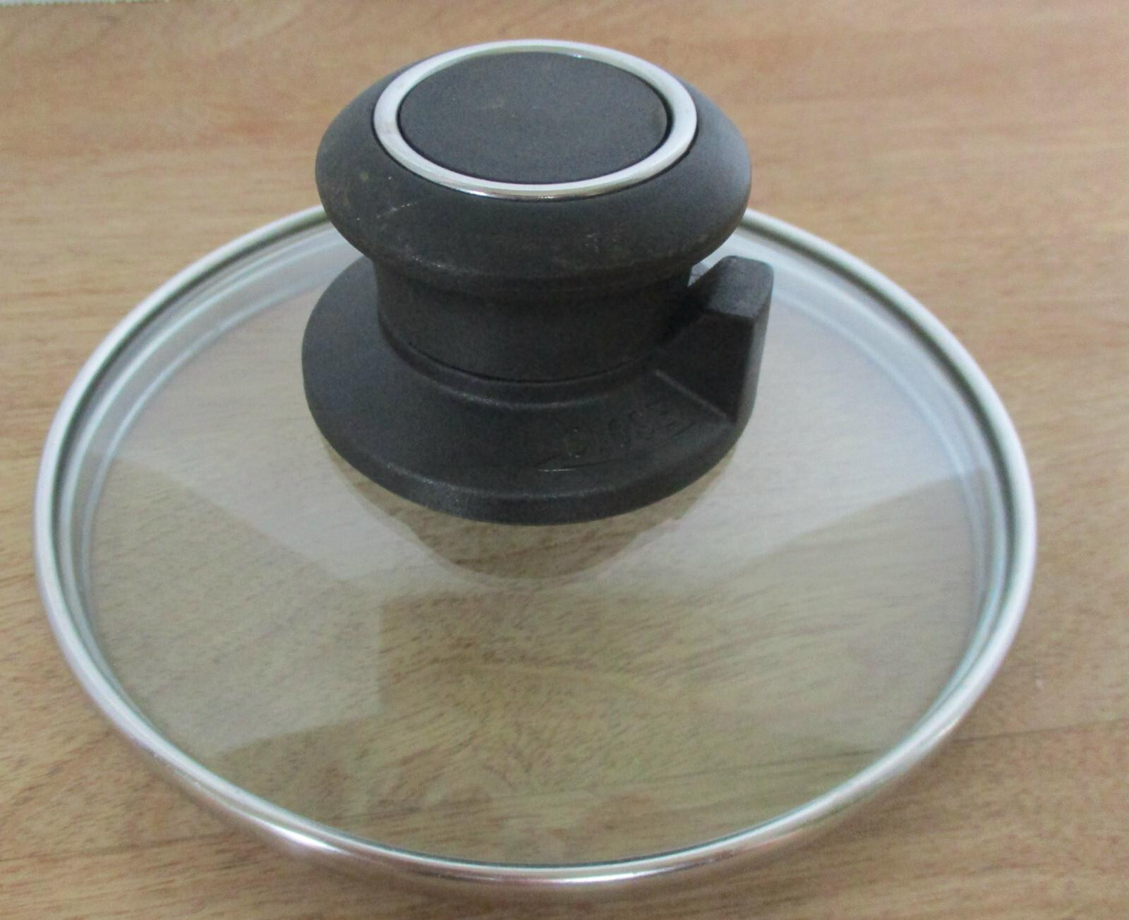 TFal Replacement Glass Lid Outer Rim 51/2" inner rim Adjustable Vented Knob eBay