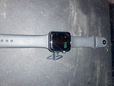 Apple MTF32LLA Watch Series 3gps 42 Mm Space Gray Aluminum With Black