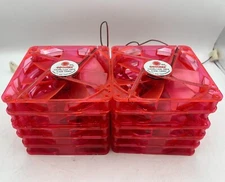 Lot Of 10 Coolmax 1425L12S 0.30V 12VDC RED LED Case Fan 4-Pin