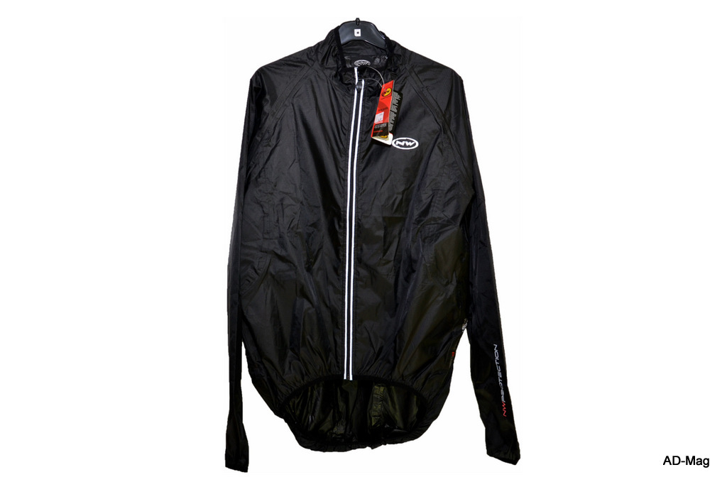 Veste pluie waterproof vélo respirante et coupe-vent NORTHWAVE NW Breeze Pro M/L