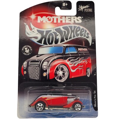 Hot Wheels Mothers 'Moms Pro '34 - 2004 Mothers Wax Series - In PROTECTOR *RAR*