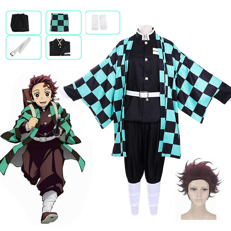 Demon Slayer Tanjiro Kids Costume - Small