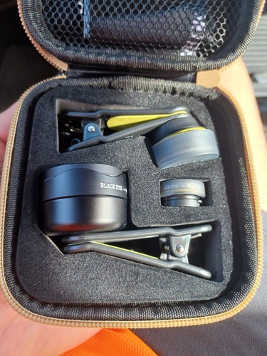 Kit de voyage objectif téléphone universel œil noir G4 / iPhone OBJECTIF CAMÉRA PROFESSIONNEL - Photo 4 sur 4