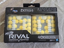 NERF Rival Blaster 40x Round Refill Packs High Impact Precision Battling