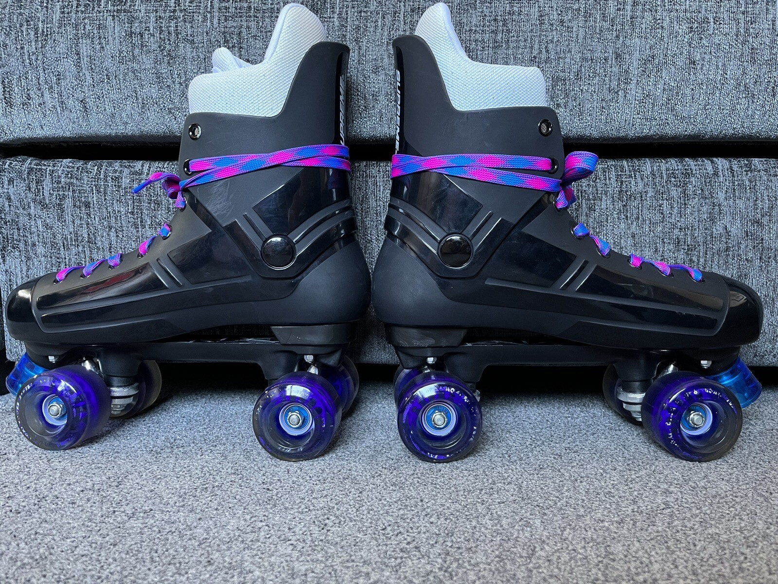 Supreme Turbo 33 Roller Skates Uk 10 Moxi Gummy Wheels Abec 11 Bauer