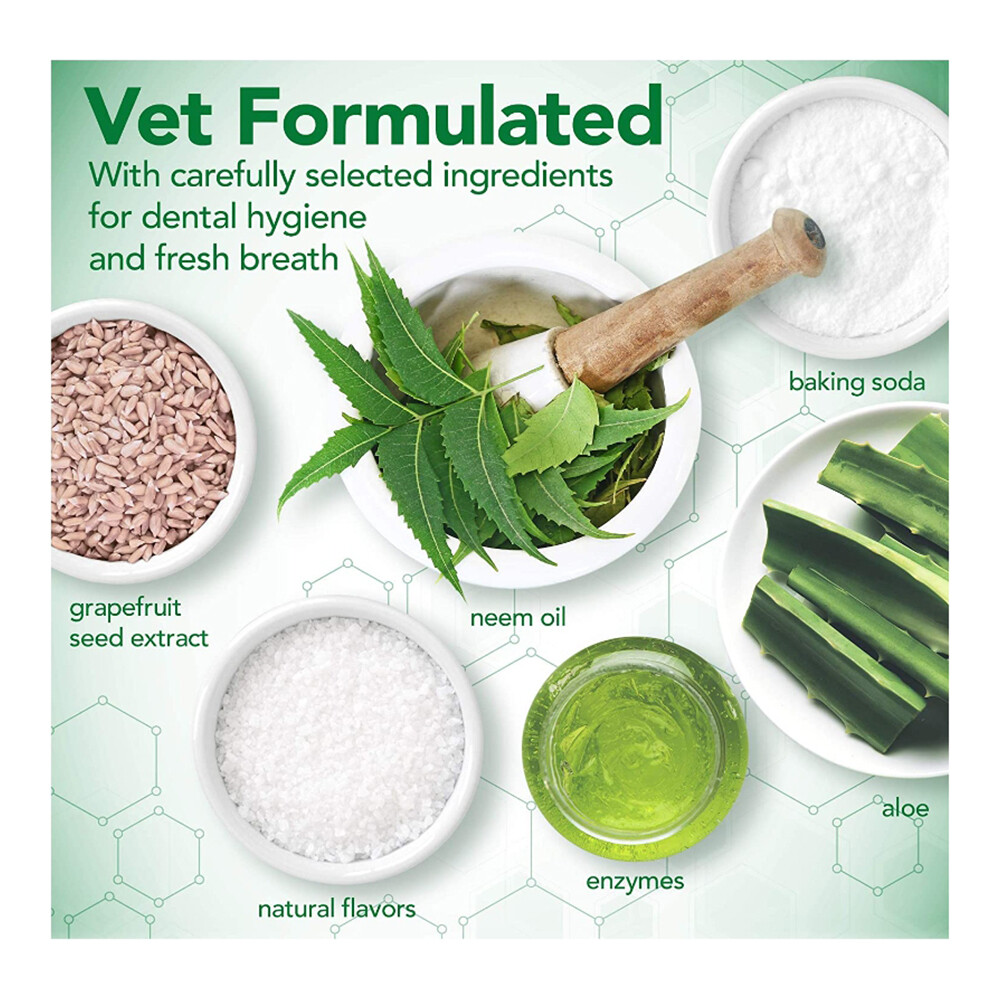Vet’s Best Enzymatic Dog Toothpaste,Teeth Cleaning and Fresh Breath