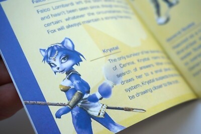 Star Fox Adventures gamecube manual ONLY READ DESCRIPTION | eBay