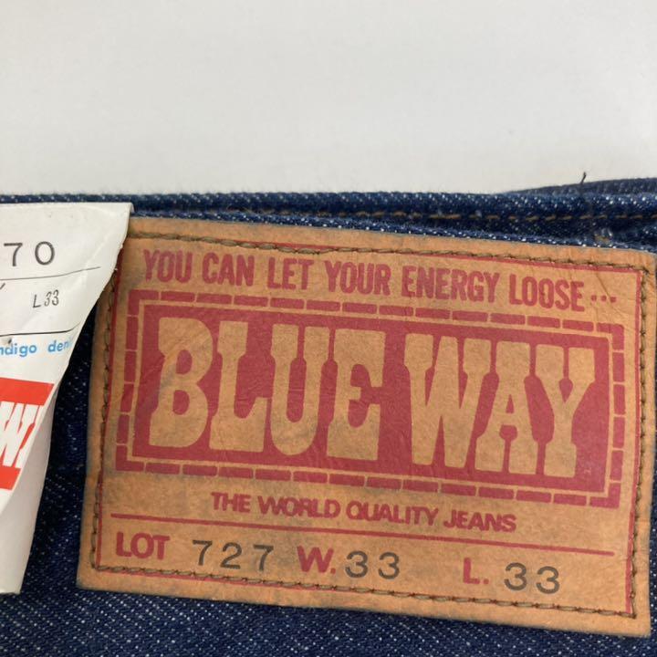 Blueway 70s dead stock jeans bell bottoms 517 W33 | eBay Blueway 