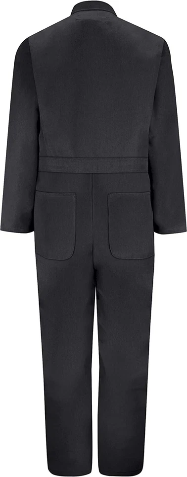 Mono trasero mecánico de acción de sarga con capucha roja para hombre NWoT negro talla 46 $90 BB356 Foto 3 de 4