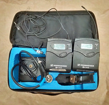 Sennheiser Sk100 G3 Transmitter & Ek100 G3 Receiver 606-648 Mhz + Me2 Mic + More