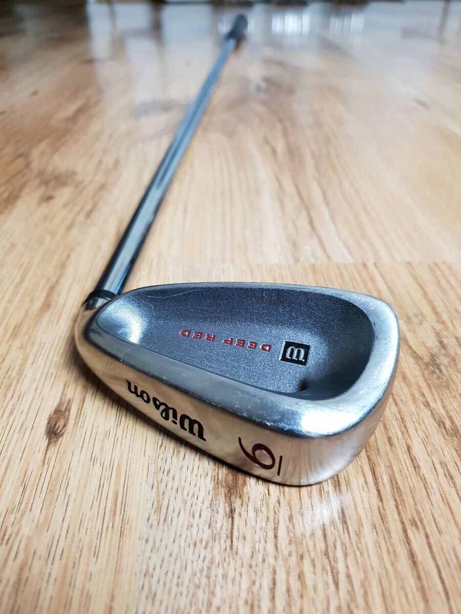 Wilson Deep Red 6 Iron Regular Steel Shaft Wilson Grip Wilson Deep Red 6 Iron Regular Steel Shaft Wilson Grip